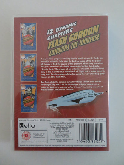 FLASH GORDON CONQUERS THE UNIVERSE (DVD BOXSET) BUSTER CRABBE 1940 REGION 0 Movie posters