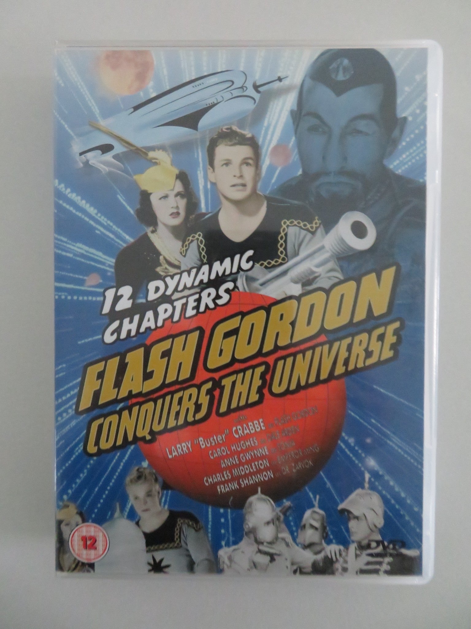FLASH GORDON CONQUERS THE UNIVERSE (DVD BOXSET) BUSTER CRABBE 1940 REGION 0 Movie posters