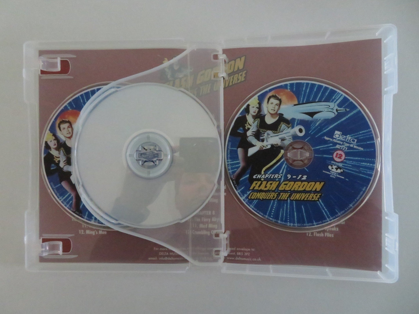 FLASH GORDON CONQUERS THE UNIVERSE (DVD BOXSET) BUSTER CRABBE 1940 REGION 0 Movie posters