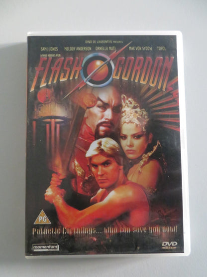 FLASH GORDON (DVD) SAM J. JONES MAX VON SYDOW 1980 REGION 2 Movie posters