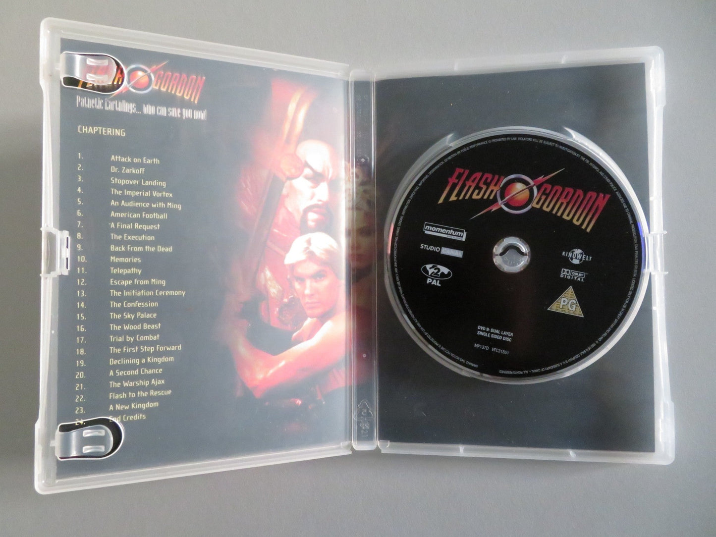 FLASH GORDON (DVD) SAM J. JONES MAX VON SYDOW 1980 REGION 2 Movie posters