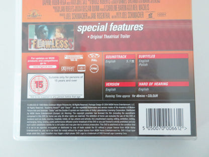 Flawless (DVD) Robert De Niro Philip Seymour Hoffman 1999 Region 2 Movie posters