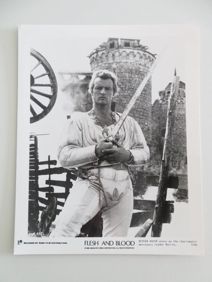 FLESH + BLOOD MOVIE STILL PHOTO LOT OF 8 RUTGER HAUER JENNIFER JASON LEIGH 1985 Movie posters