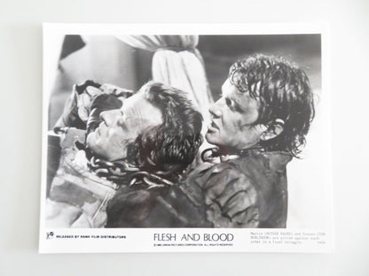 FLESH + BLOOD MOVIE STILL PHOTO LOT OF 8 RUTGER HAUER JENNIFER JASON LEIGH 1985 Movie posters