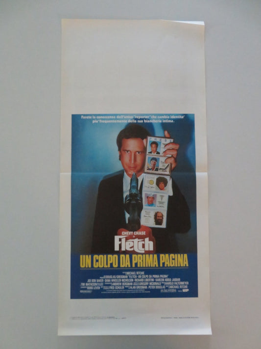 FLETCH ITALIAN LOCANDINA POSTER CHEVY CHASE JOE DON BAKER 1985 Movie posters