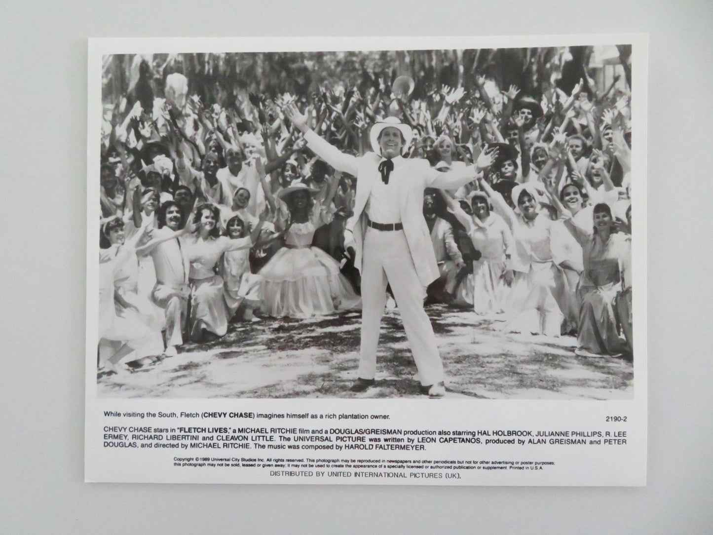 FLETCH LIVES MOVIE STILL PHOTO LOT OF 6 CHEVY CHASE JULIANNE PHILLIPS 1989 Movie posters