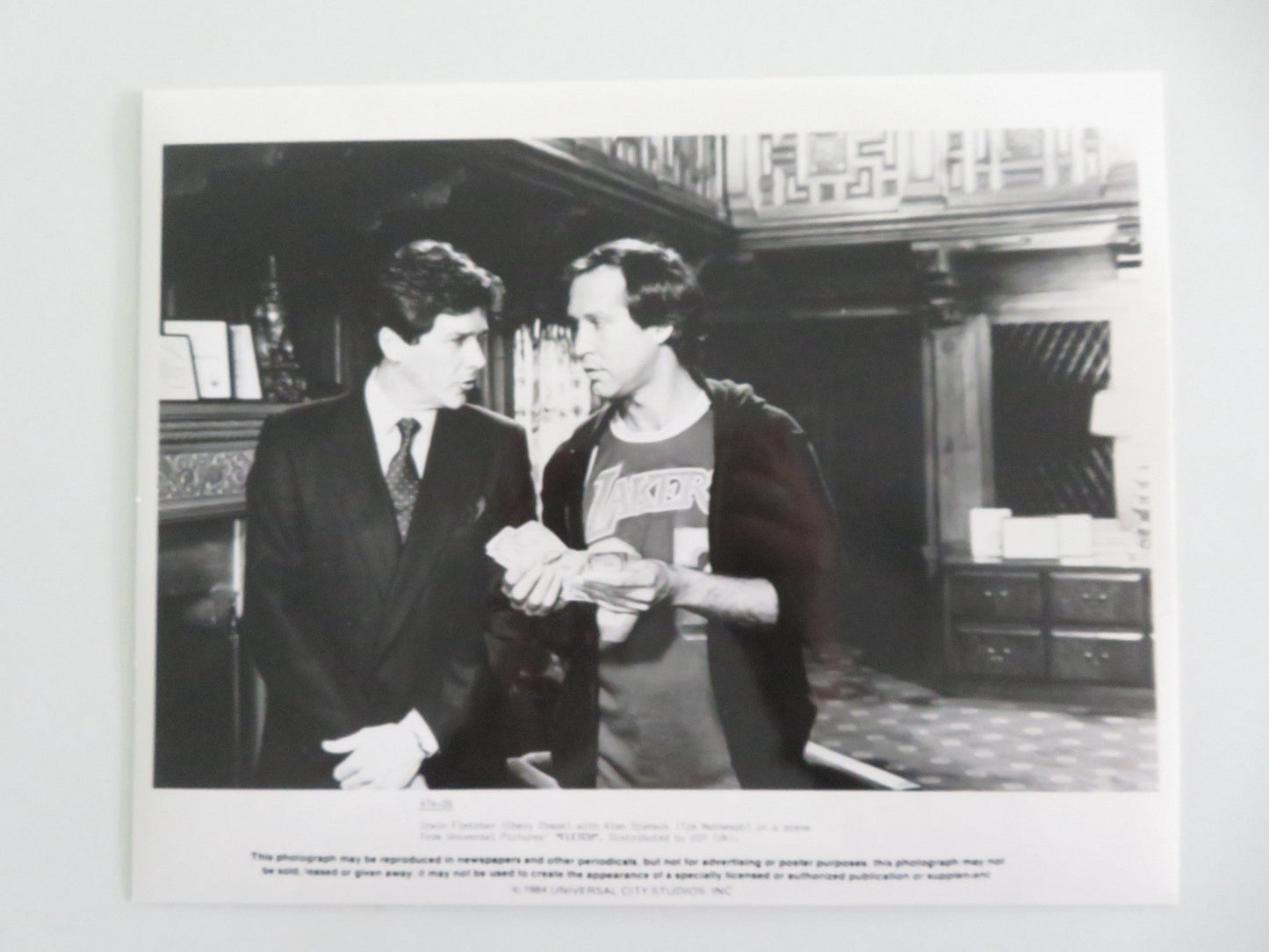 FLETCH MOVIE STILL PHOTO LOT OF 4 CHEVY CHASE DANA WHEELER - NICHOLSON 1985 Movie posters