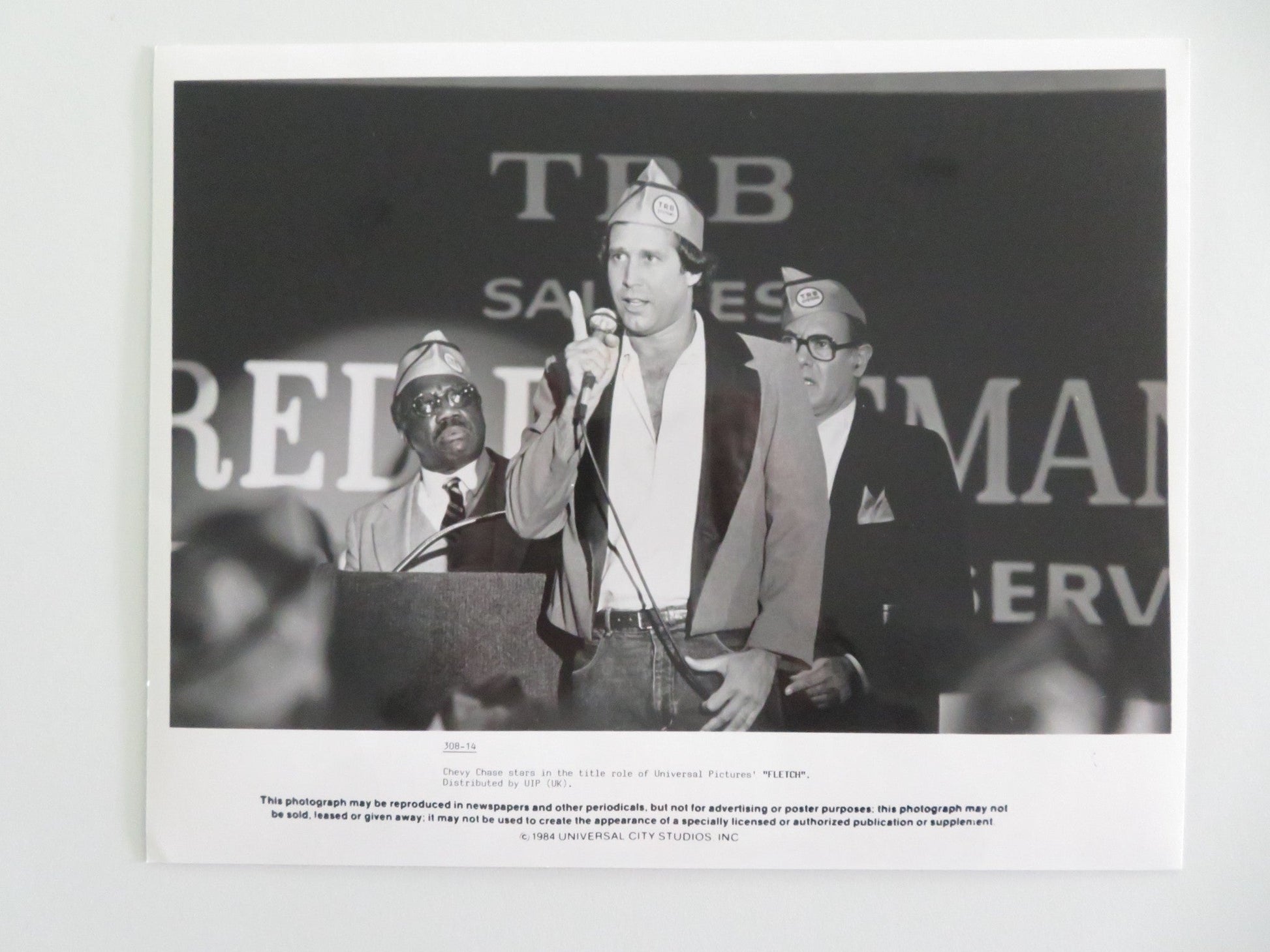 FLETCH MOVIE STILL PHOTO LOT OF 4 CHEVY CHASE DANA WHEELER - NICHOLSON 1985 Movie posters