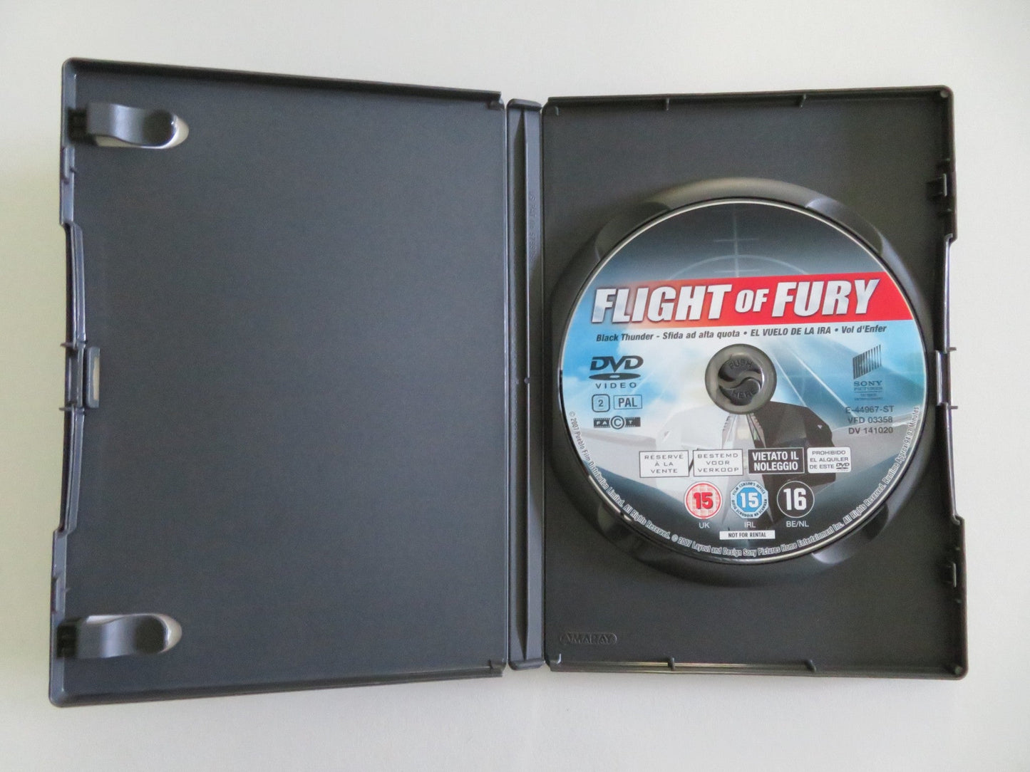 Flight of Fury (DVD) Steven Seagal Steve Toussaint 2007 Region 2 Movie posters