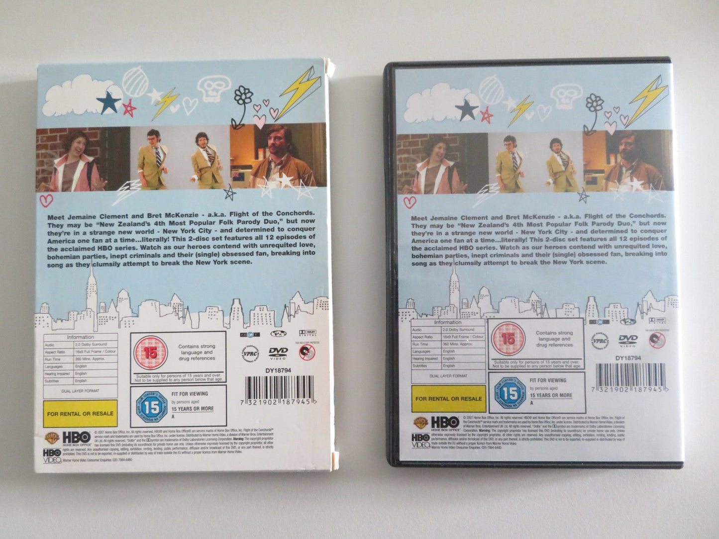 FLIGHT OF THE CONCHORDS - THE COMPLETE FIRST SEASON (DVD) CLEMENT 2007 REGION 2 Movie posters