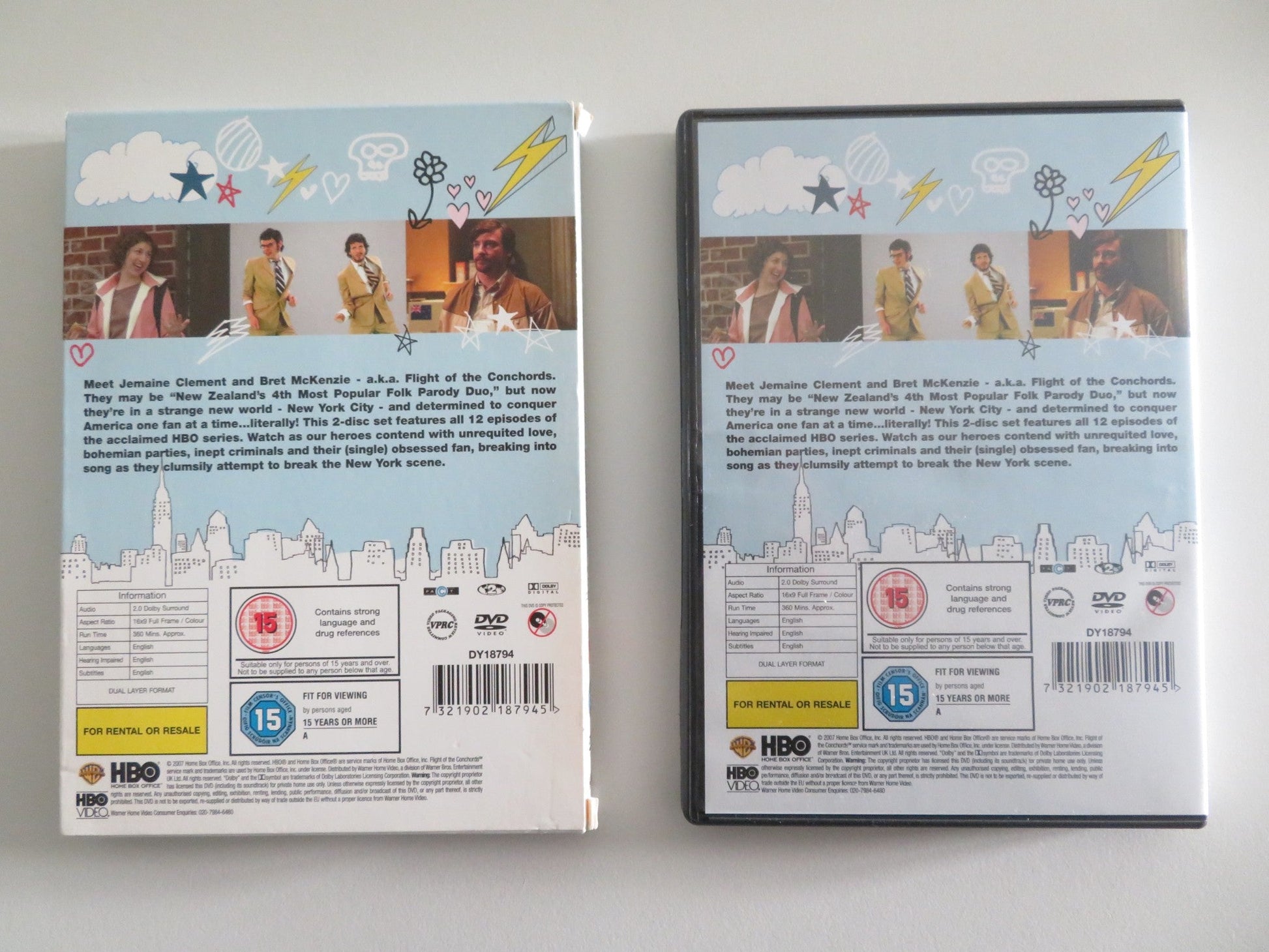 FLIGHT OF THE CONCHORDS - THE COMPLETE FIRST SEASON (DVD) CLEMENT 2007 REGION 2 Movie posters