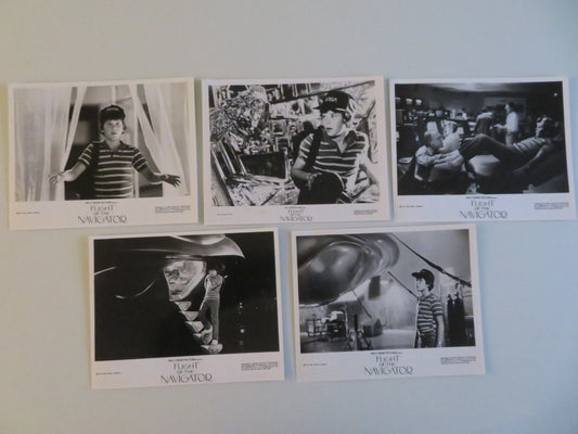 FLIGHT OF THE NAVIGATOR MOVIE STILL PHOTO LOT OF 5 DISNEY JOEY CRAMER 1986 - Rendezvous Cinema