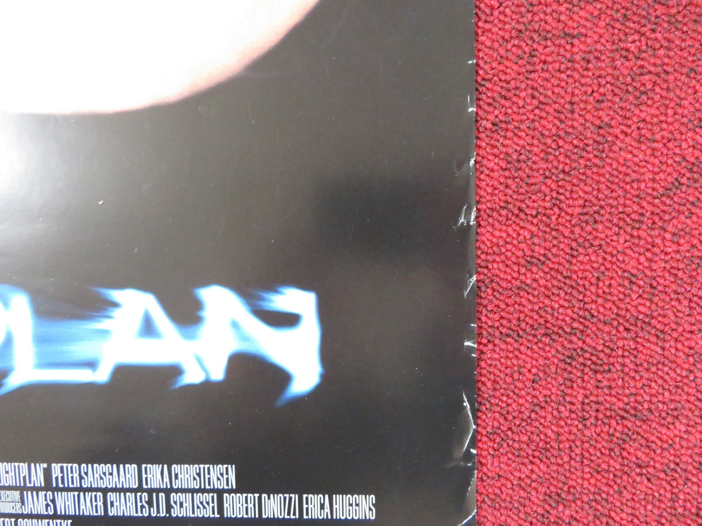FLIGHTPLAN VHS VIDEO POSTER JODIE FOSTER PETER SARSGAARD 2005 Rendezvous Cinema Movie posters