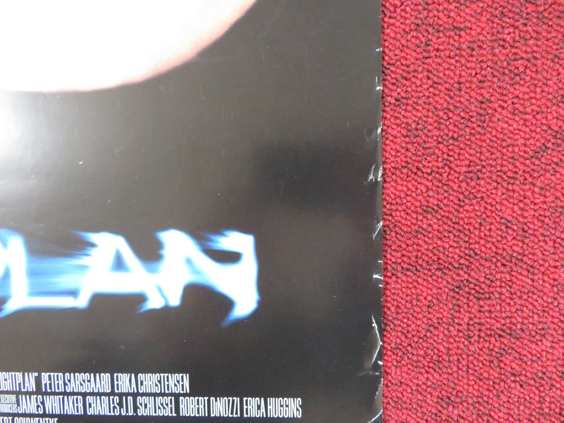 FLIGHTPLAN VHS VIDEO POSTER JODIE FOSTER PETER SARSGAARD 2005 Rendezvous Cinema Movie posters