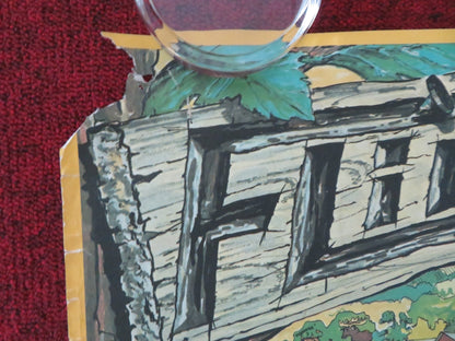 FLINT MICHIGAN MAP POSTER ROLLED 1973 Movie posters