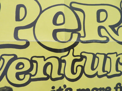 FLIPPER'S NEW ADVENTURE FOLDED US ONE SHEET POSTER LUKE HALPIN P. FRANKLIN R1972 Movie posters