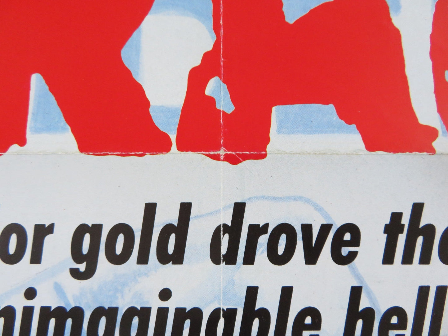 FLORIDA STRAITS VHS VIDEO POSTER ROLLED RAUL JULIA FRED WARD 1986 Rendezvous Cinema Movie posters