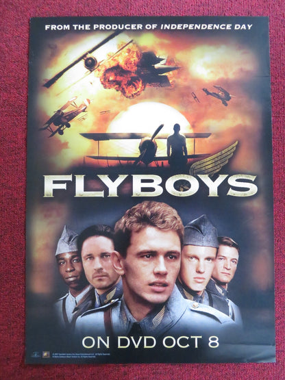 FLYBOYS DVD POSTER JAMES FRANCO SCOTT HAZELL 2006 Rendezvous Cinema Movie posters