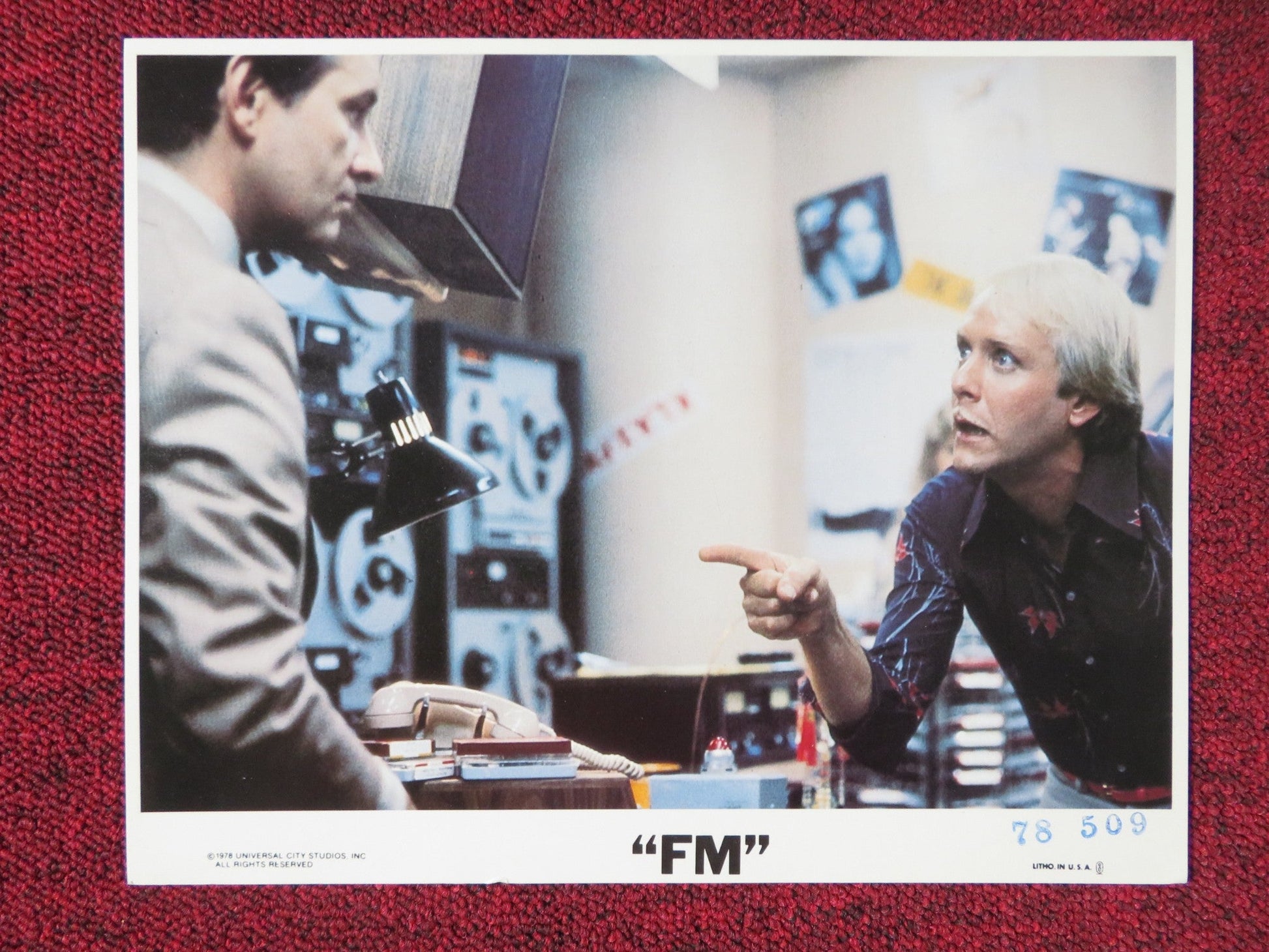 FM LOBBY CARD MICHAEL BRANDON EILEEN BRENNAN 1978 Rendezvous Cinema Movie posters