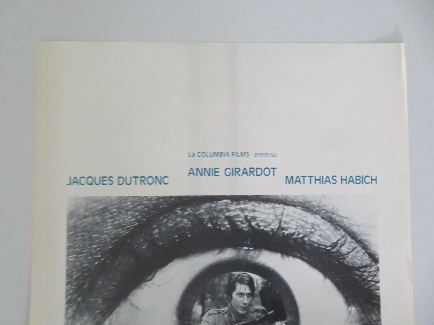 FOCAL POINT ITALIAN LOCANDINA POSTER ANNIE GIRARDOT JACQUES DUTRONC 1977 Movie posters