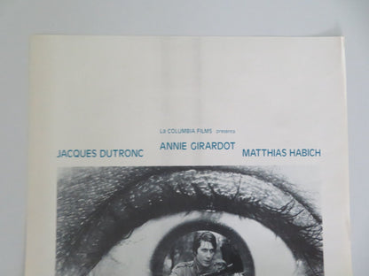 FOCAL POINT ITALIAN LOCANDINA POSTER ANNIE GIRARDOT JACQUES DUTRONC 1977 Movie posters