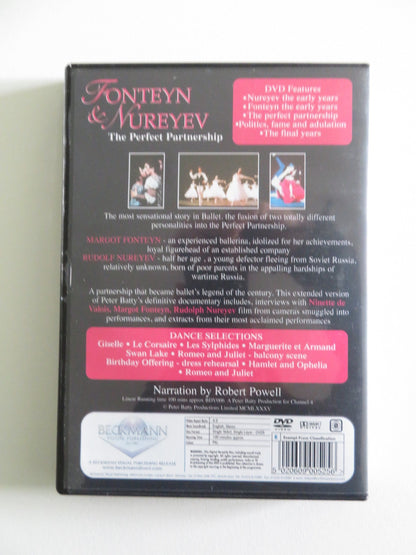 FONTEYN AND NURYEV (DVD) MARGOT FONTEYN RUDOLF NUREYEV 1986 REGION 0 Rendezvous Cinema Movie posters