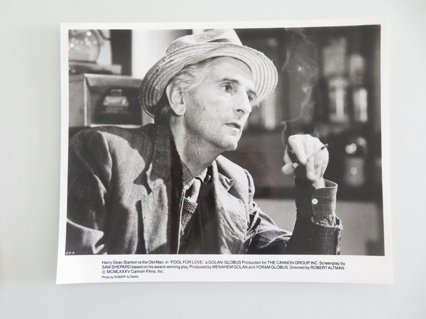 Fool for Love Movie Still Photo Lot Of 7 Kim Basinger Harry Dean Stanton 1985 Movie posters