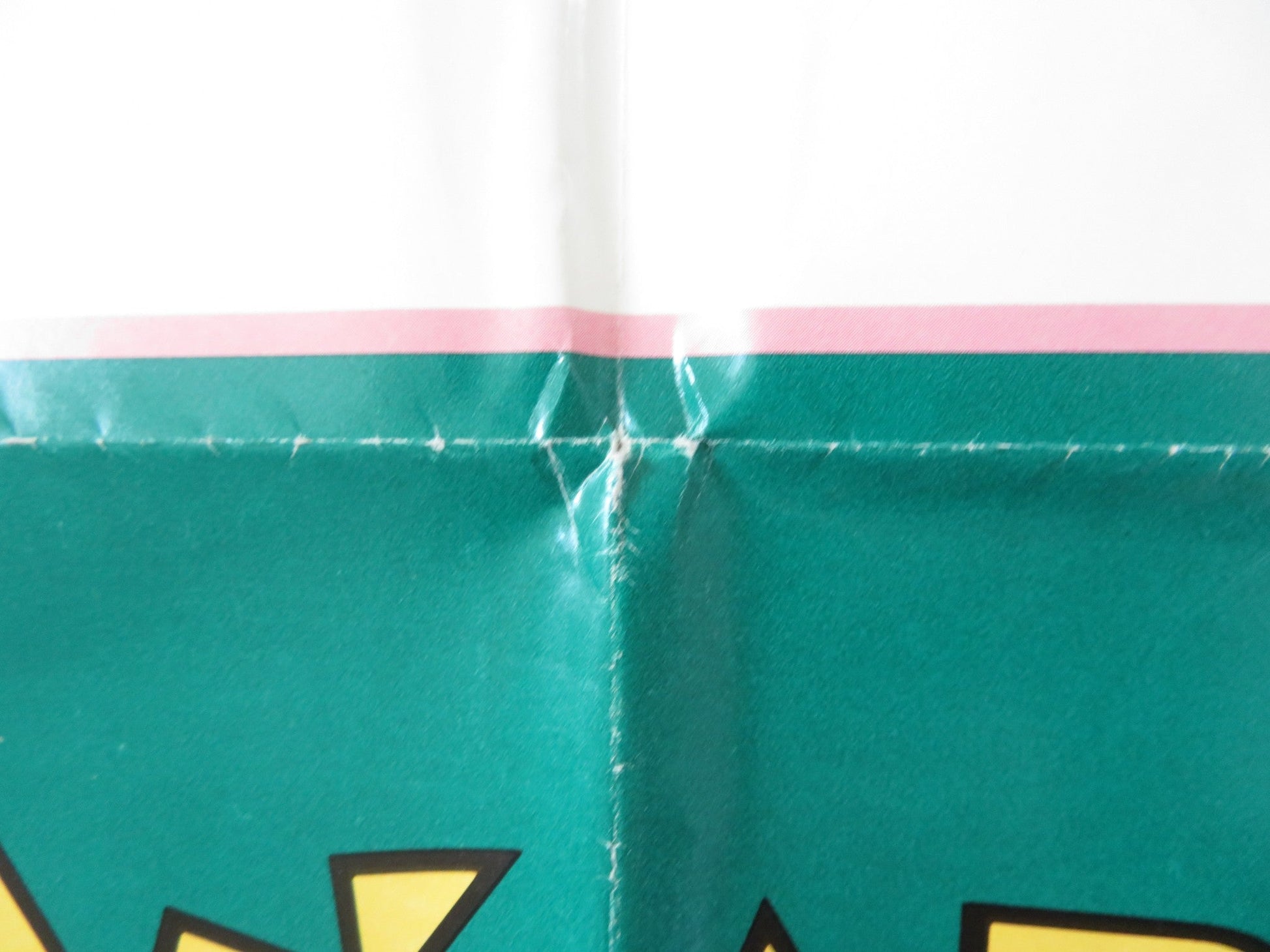 FOOLIN' AROUND FOLDED INTERNATIONAL ONE SHEET POSTER GARY BUSEY A. O'TOOLE 1980 Rendezvous Cinema Movie posters