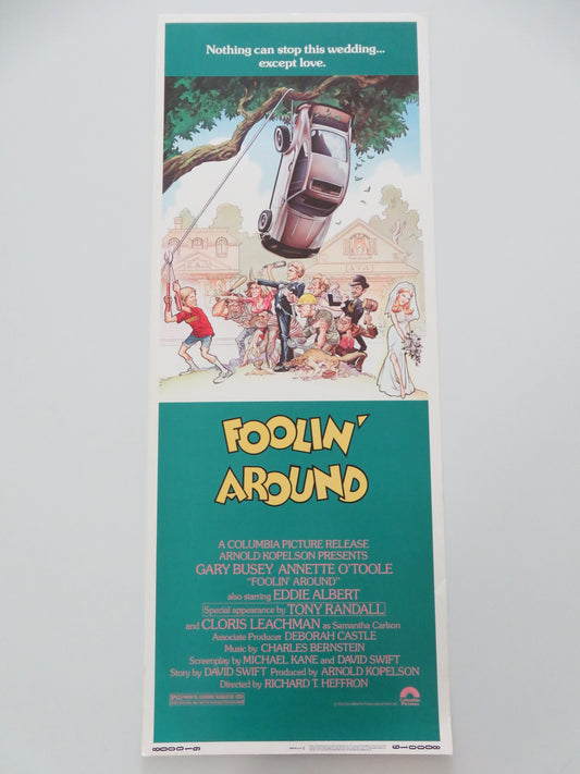 Foolin' Around US Insert Poster Gary Busey Annette O'Toole 1980 Movie posters
