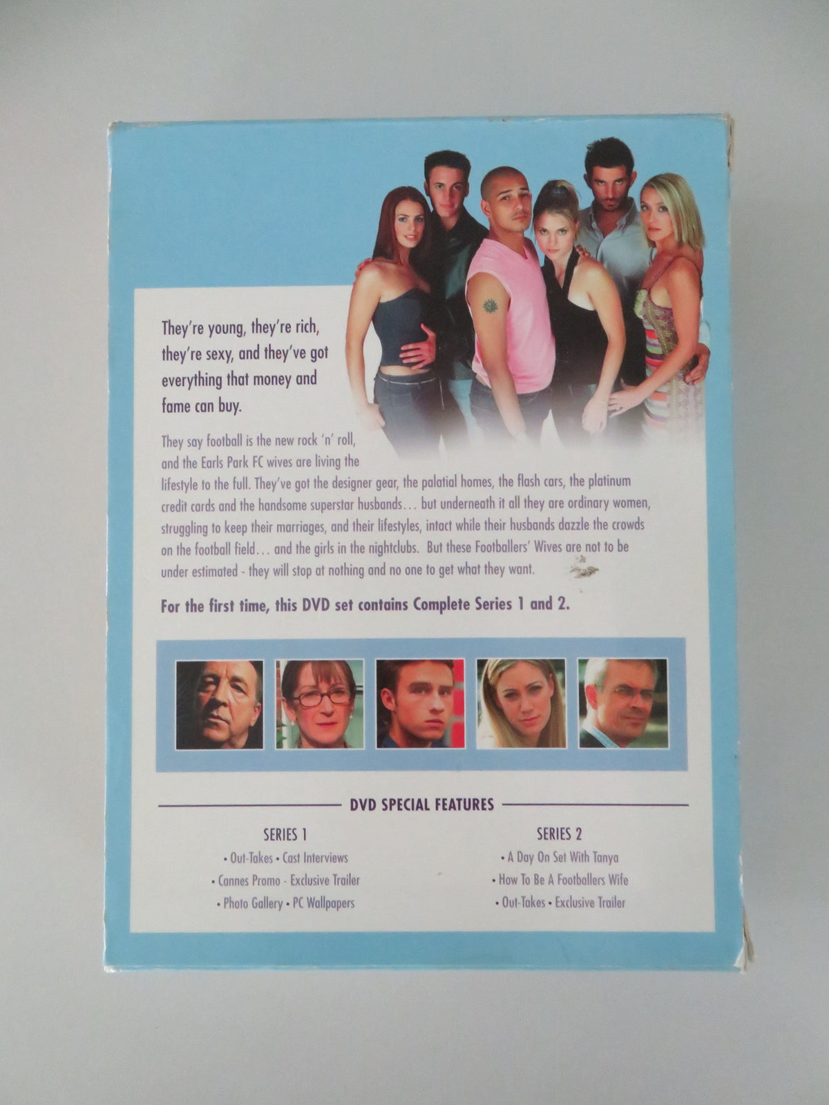Footballers' wives The Complete Series 1 and 2 (DVD BoxSet) 2002 Region 2 Movie posters
