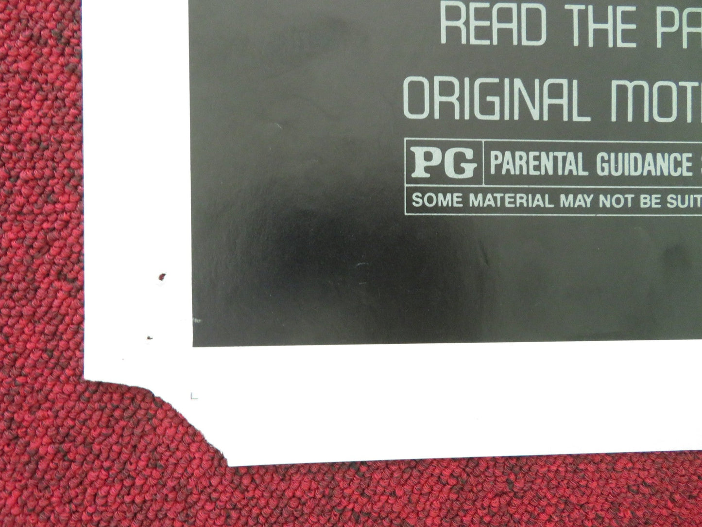 FOOTLOOSE FOLDED US ONE SHEET POSTER KEVIN BACON LORI SINGER 1984 Movie posters