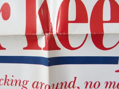 FOR KEEPS FOLDED US ONE SHEET POSTER MOLLY RINGWALD RANDALL BATINKOFF 1988 Rendezvous Cinema Movie posters