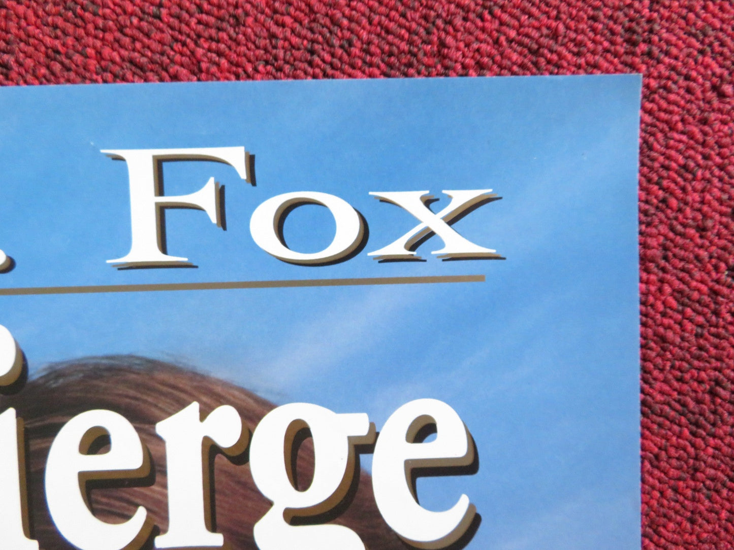 FOR LOVE OR MONEY VHS VIDEO POSTER MICHAEL J. FOX GABRIELLE ANWAR 1993 Rendezvous Cinema Movie posters