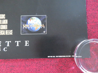 FOR LOVE OR MONEY VHS VIDEO POSTER ROLLED MICHAEL J. FOX GABRIELLE ANWAR 1993 Rendezvous Cinema Movie posters