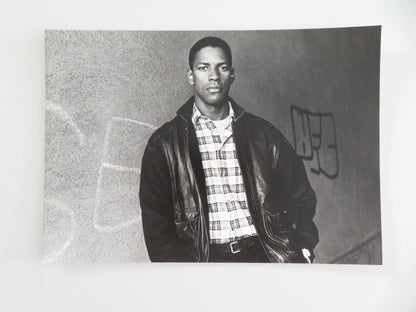 For Queen and Country - B Movie Still Photo Lot Of 4 Denzel Washington 1988 Movie posters