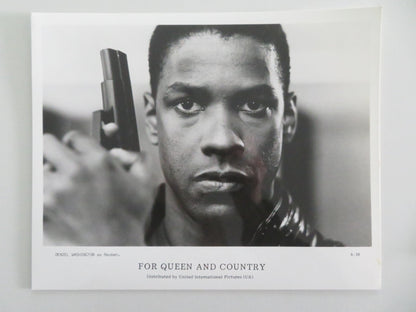 FOR QUEEN AND COUNTRY MOVIE STILL PHOTO LOT OF 6 DENZEL WASHINGTON D. HEALY 1988 Movie posters