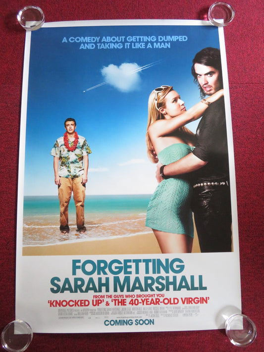 FORGETTING SARAH MARSHALL US ONE SHEET ROLLED POSTER R. BRAND JASON SEGEL 2008 Rendezvous Cinema Movie posters