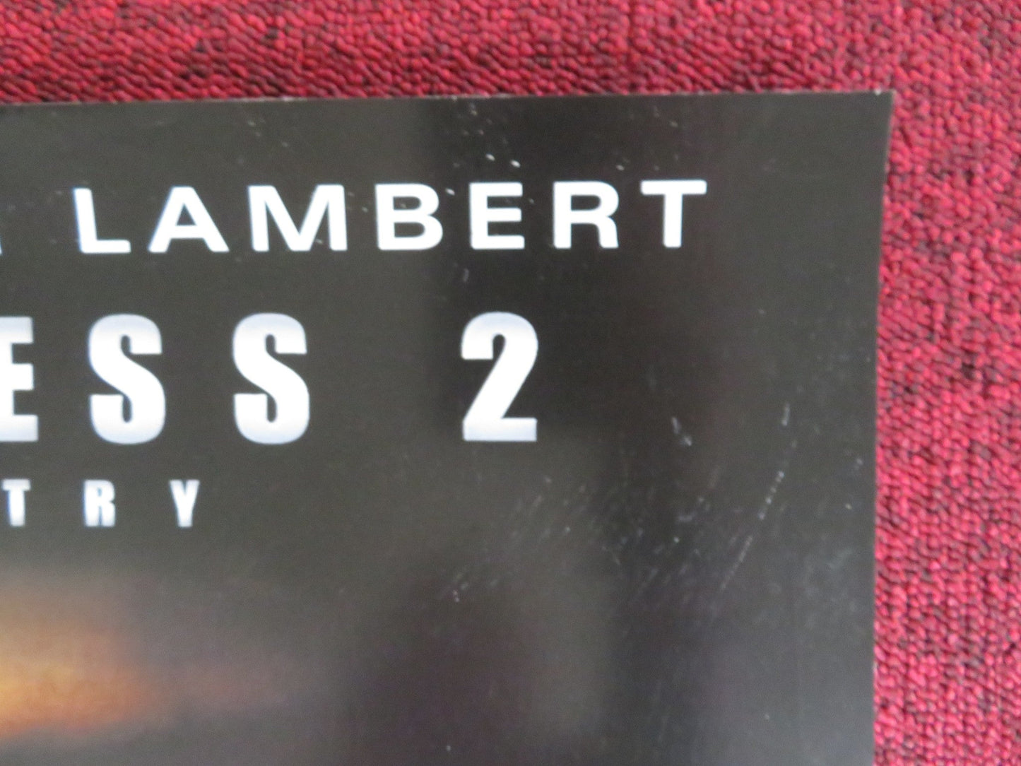 FORTRESS 2: RE - ENTRY VHS POSTER POSTER CHRISTOPHER LAMBERT A. OSTROGOVICH 2000 Rendezvous Cinema Movie posters