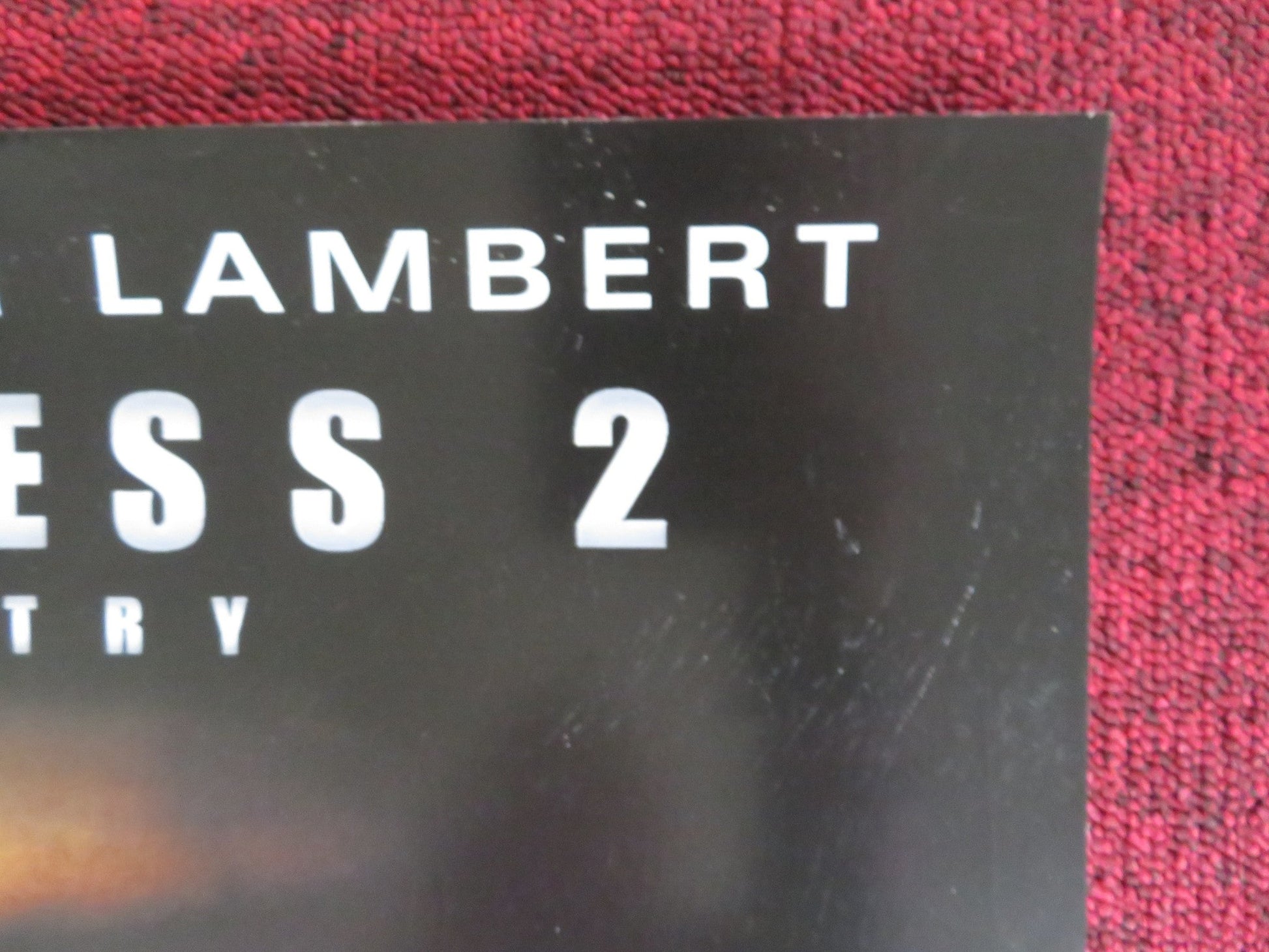 FORTRESS 2: RE - ENTRY VHS POSTER POSTER CHRISTOPHER LAMBERT A. OSTROGOVICH 2000 Rendezvous Cinema Movie posters