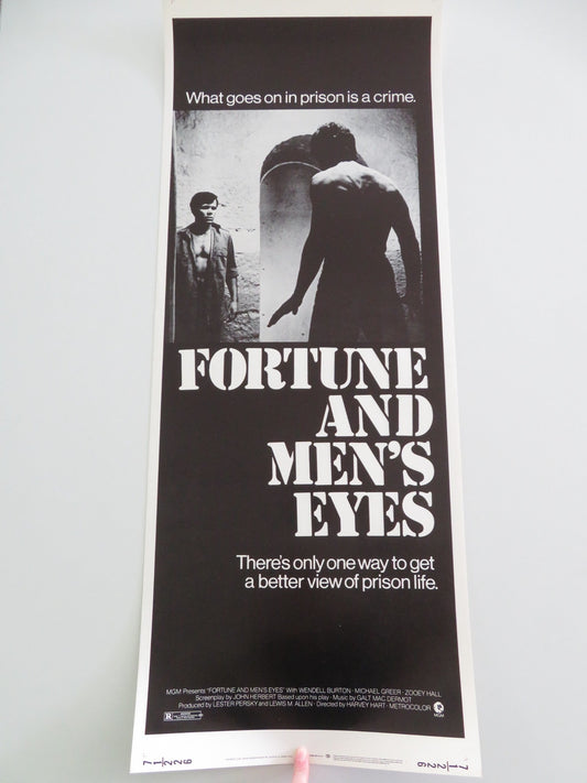 Fortune and Men's Eyes US Insert Poster Wendell Burton Michael Greer 1971 Movie posters