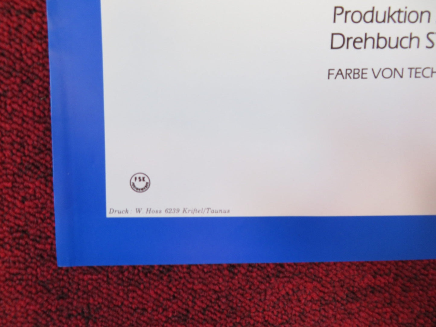 FOUR FRIENDS GERMAN A1 POSTER FOLDED CRAIG WASSON JODI THELEN 1981 Rendezvous Cinema Movie posters