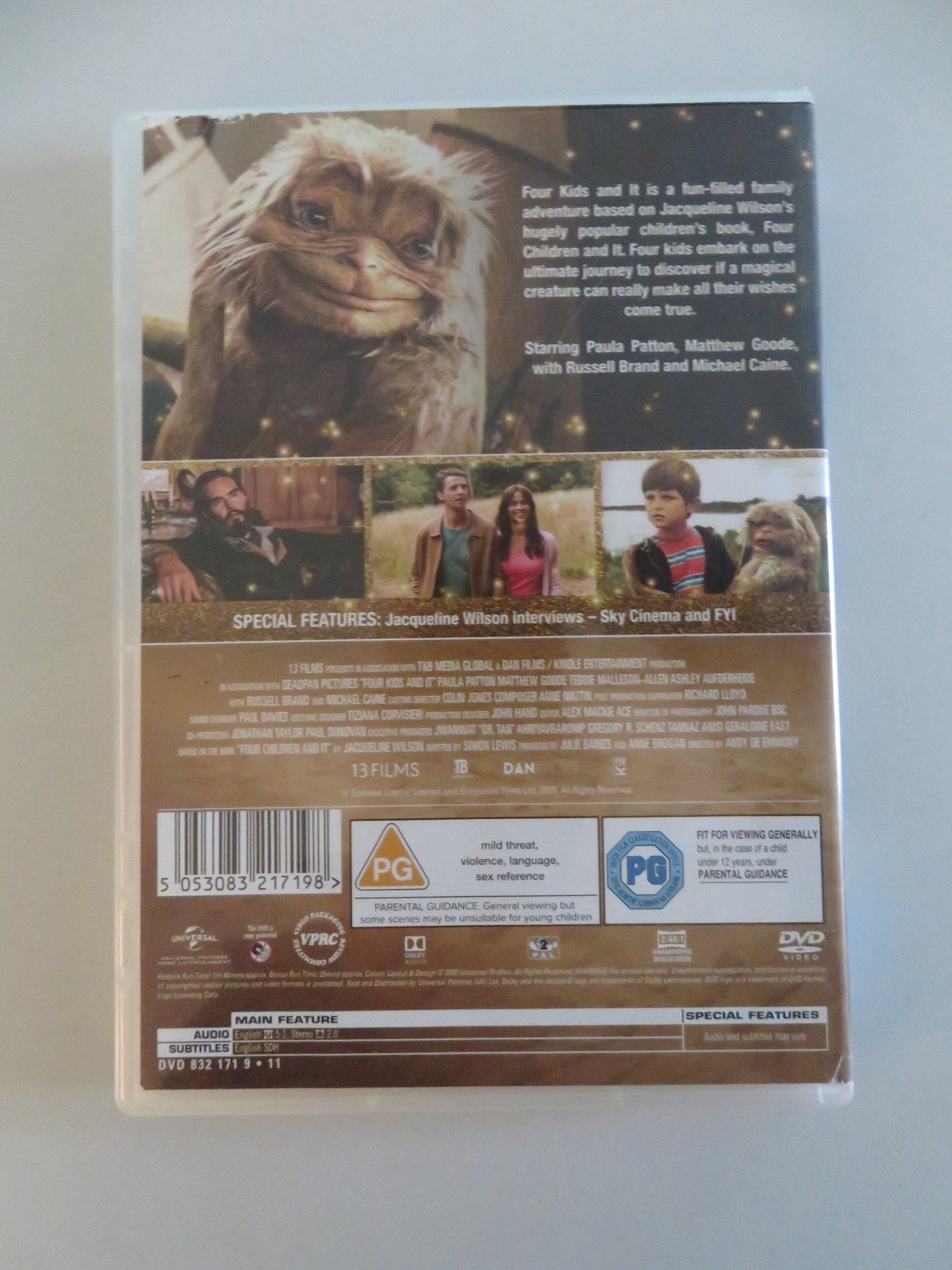 FOUR KIDS AND IT (DVD) MICHAEL CAINE PAULA PATTON 2020 REGION 2 Movie posters