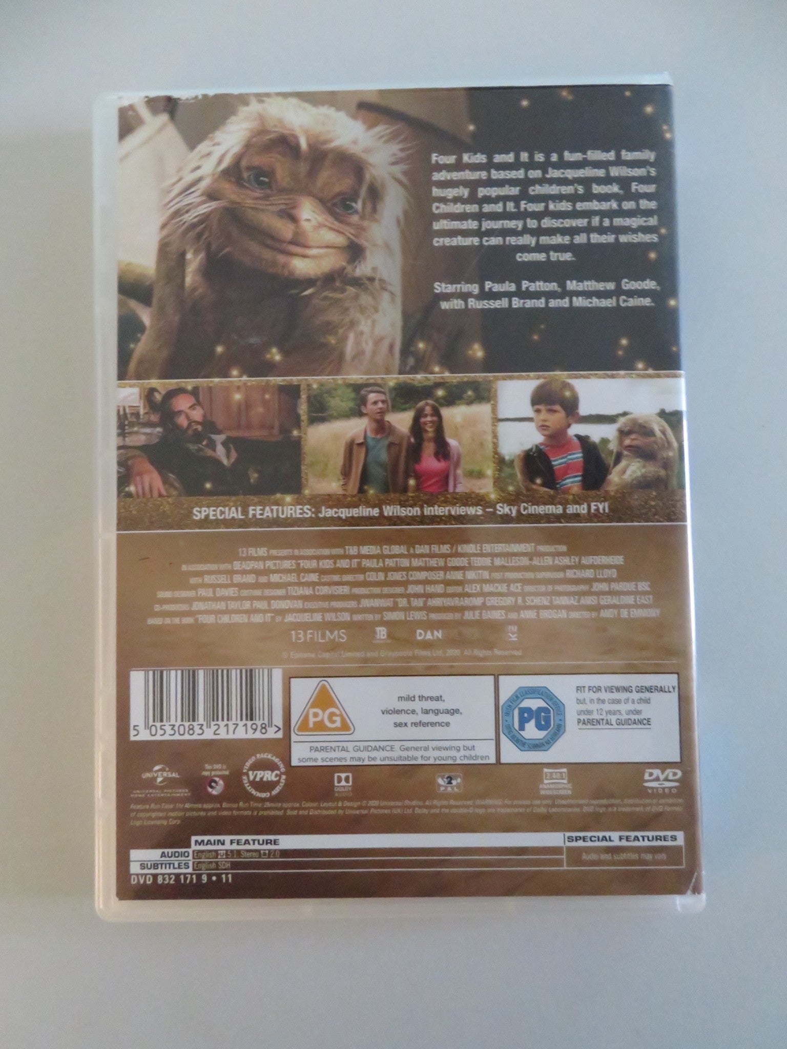 FOUR KIDS AND IT (DVD) MICHAEL CAINE PAULA PATTON 2020 REGION 2 Movie posters