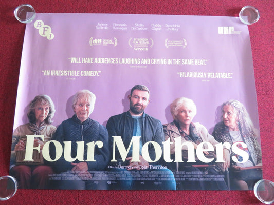 FOUR MOTHERS UK QUAD ROLLED POSTER JAMES MCARDLE FIONNULA FLANAGAN 2024 Movie posters