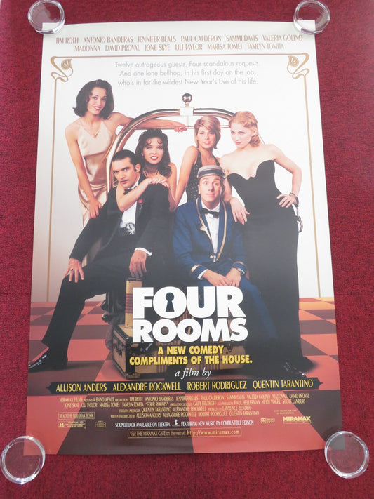 FOUR ROOMS US ONE SHEET ROLLED POSTER MADONNA ANTONIO BANDERAS 1995 Movie posters