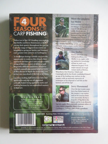 FOUR SEASONS OF CARP FISHING (DVD) JIM SHELLEY JERRY HAMMOND 2007 Movie posters