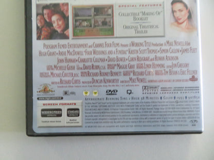Four Weddings and a Funeral (DVD) Hugh Grant Andie MacDowell 1994 Region 1 Movie posters