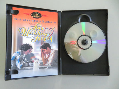 Four Weddings and a Funeral (DVD) Hugh Grant Andie MacDowell 1994 Region 1 Movie posters