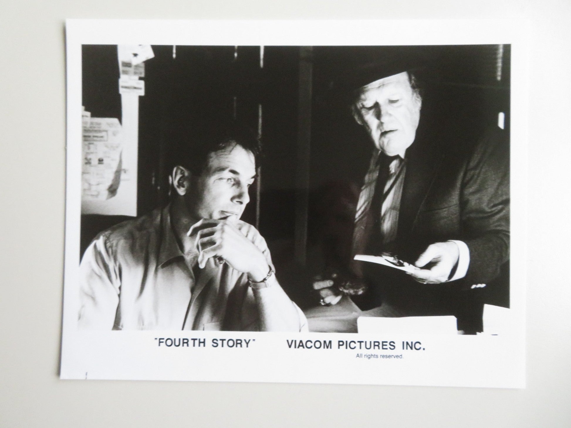 FOURTH STORY PRESS KIT 1991 MARK HARMON MIMI ROGERS Movie posters
