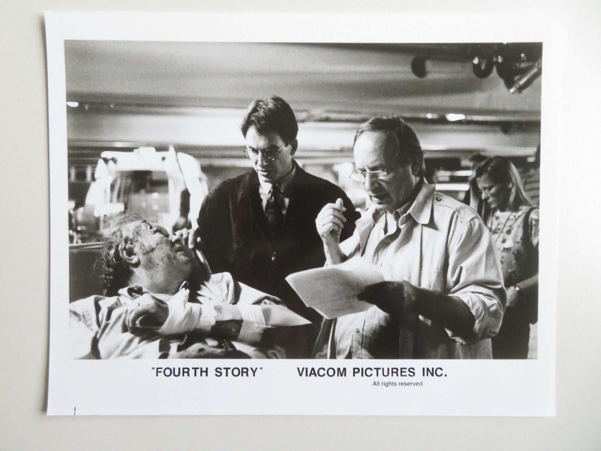 FOURTH STORY PRESS KIT 1991 MARK HARMON MIMI ROGERS Movie posters